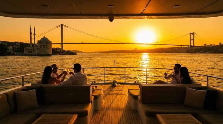 Bosphorus at Sunset